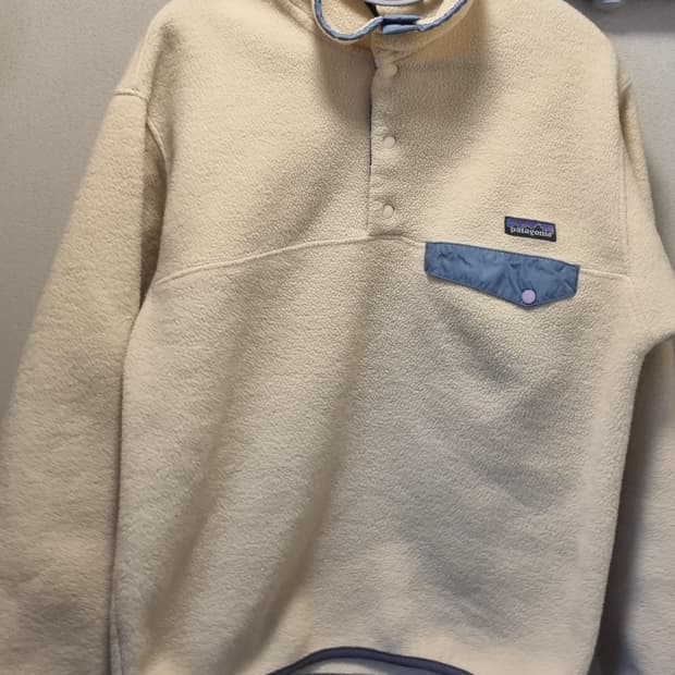 파타고니아 신칠라 크림 에메랄드그린  멕시코산 