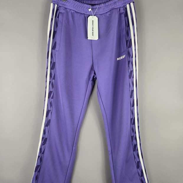 [무료배송]새상품 널디 M 심볼 패턴 블락 트랙 DNA 트레이닝 팬츠