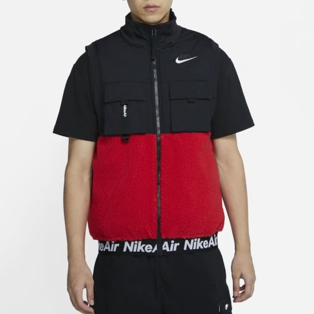나이키 에어 윈터 플리스 베스트 조끼 레드/블랙 [95]