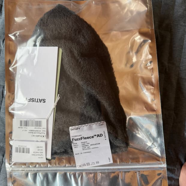 새티스파이 Fuzz fleece 플리스 비니 새상품