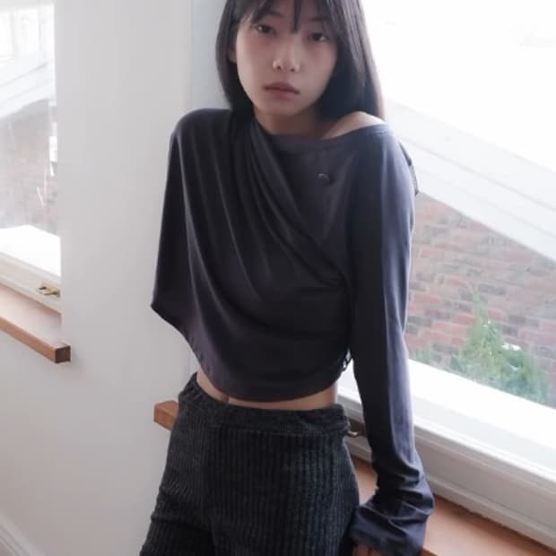 비센사이 구 비삼샵 corset mesh sleeve