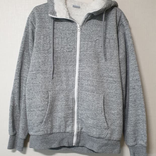 폴햄 기모 후드집업 95사이즈