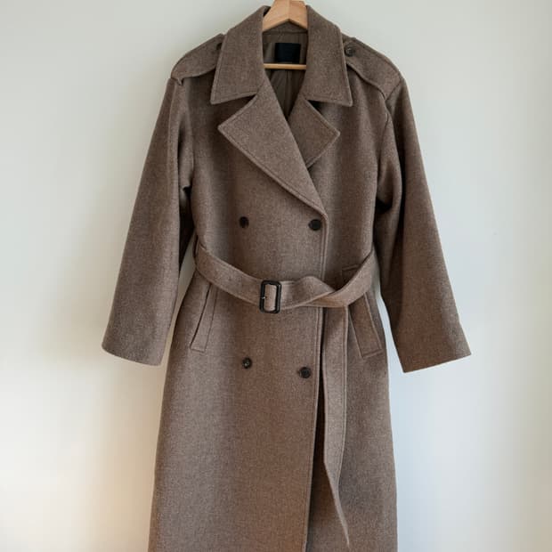 ORR 울 트렌치코트