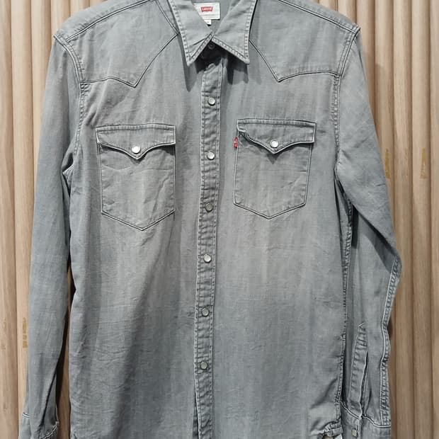 무배) 리바이스 레드탭 워싱 웨스턴셔츠 - M
