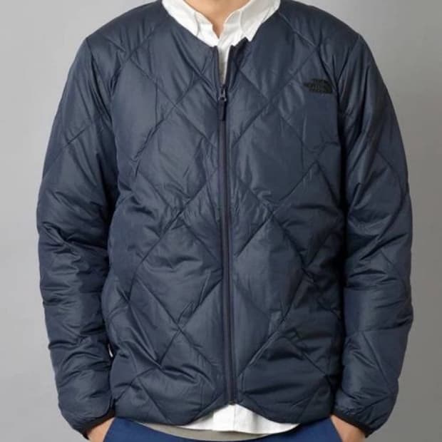노스페이스 노 컬러 컴포트 가디건 다운 자켓 경량패딩