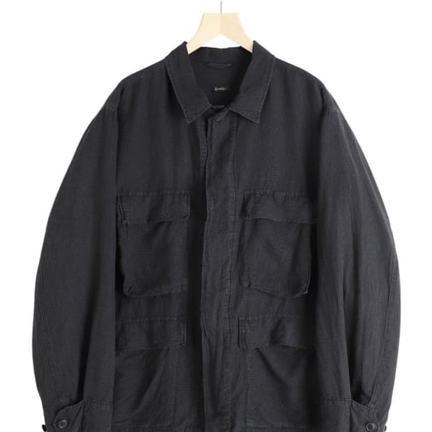 코모리 Comoli / 25ss 페이드 블랙 BDU / 3
