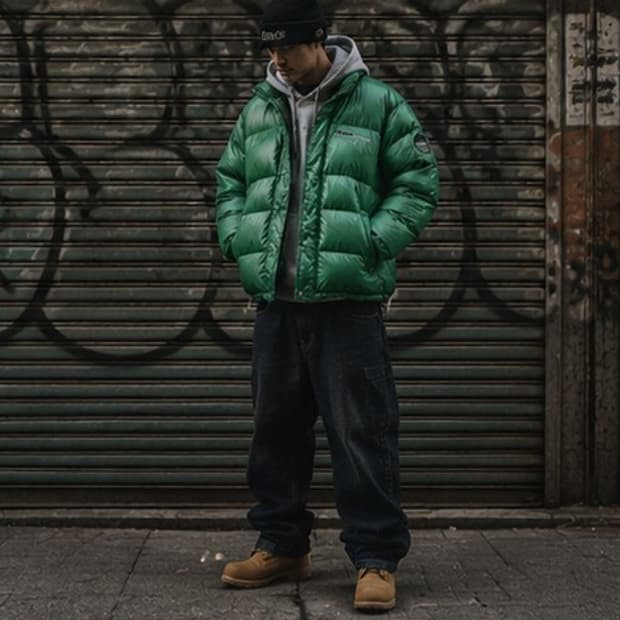Vintage FUBU Down Jacket
