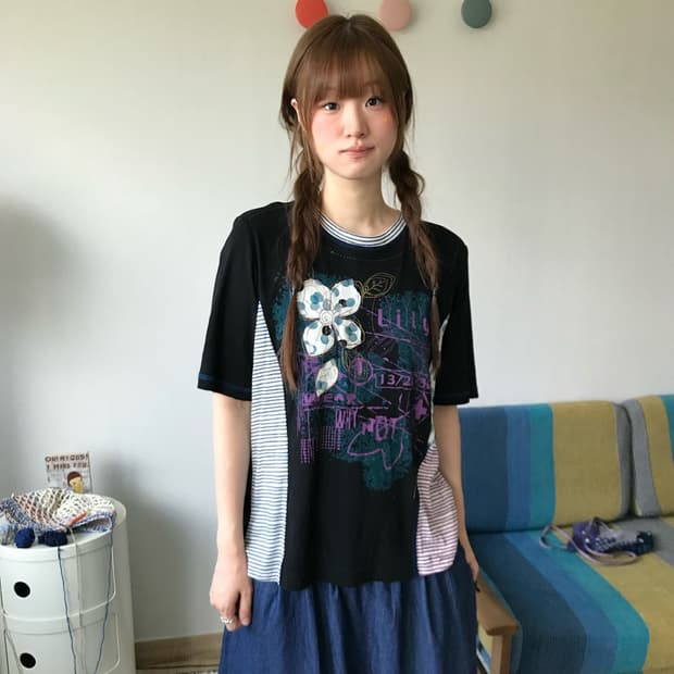 sui flower top