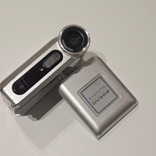 산요 작티st 빈티지 디카 캠코더 exemode DV308 본체만/작례 