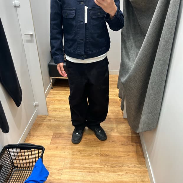 유니클로 생지데님자켓