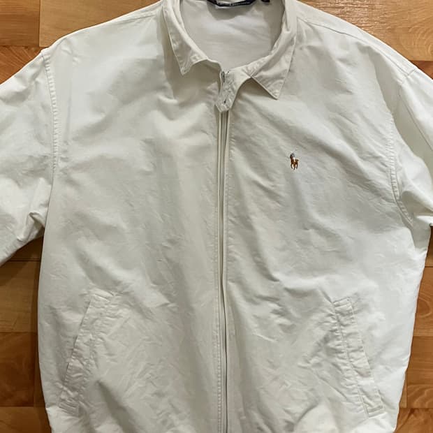 폴로 랄프로렌 화이트 스윙탑 