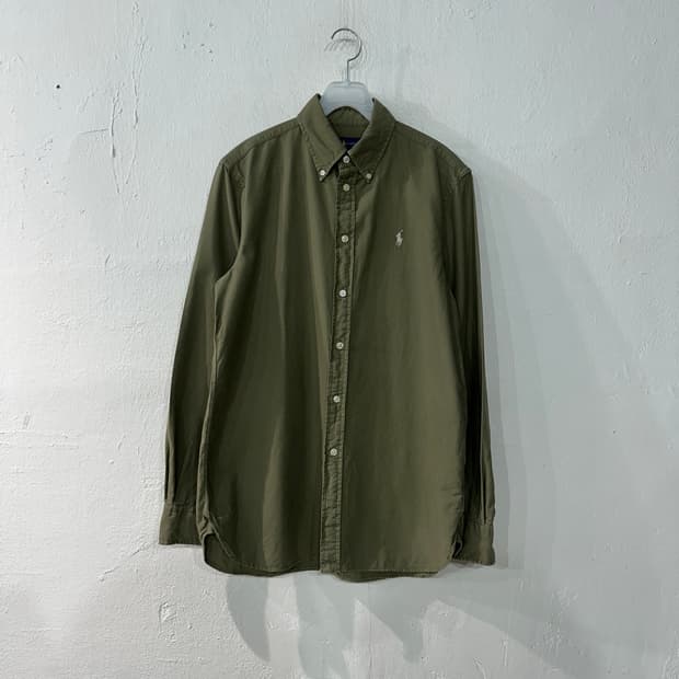 폴로랄프로렌 카키 셔츠 S