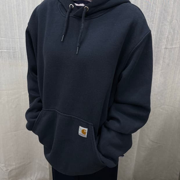 칼하트 써멀 로고 후드티