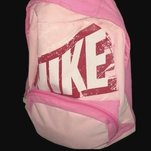 나이키 빈티지 핑크 백팩
