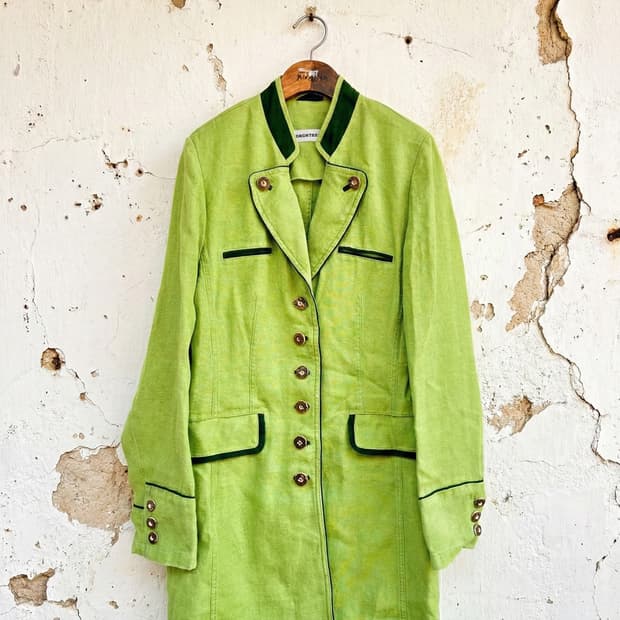 독일 Lodenfrey 린넨 자켓