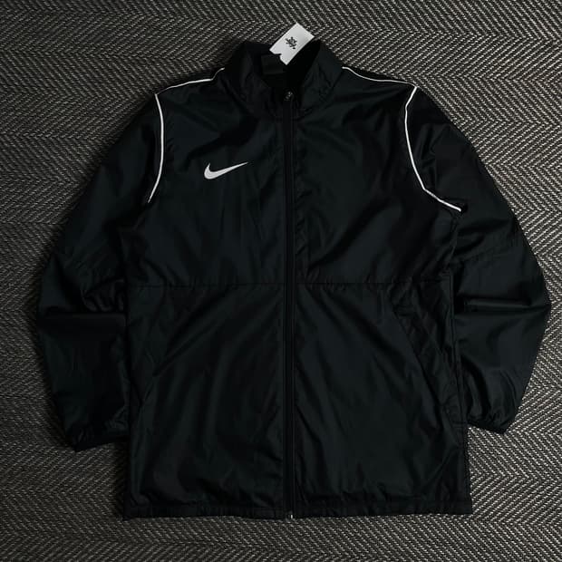 00s 나이키 스우시 로고 올드스쿨 블랙 바람막이o 3373