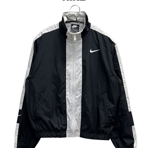 나이키 우먼스 백로고 우븐 자켓