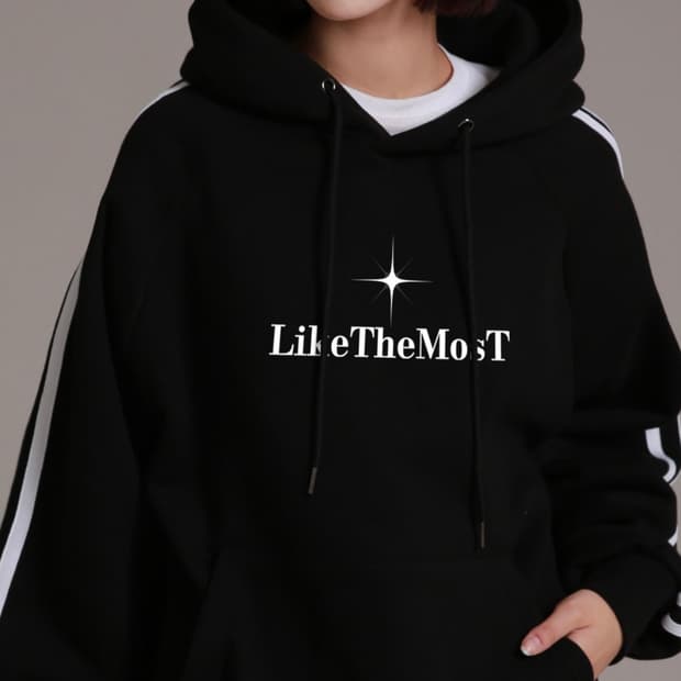 라이크더모스트 스타 라이트 트랩 후디 M