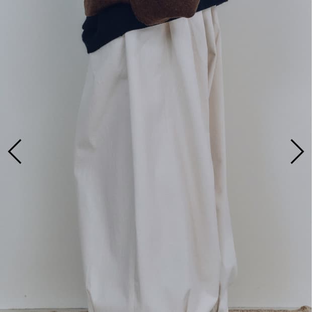 말렌 벌룬팬츠 크림 1사이즈