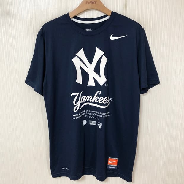 MLB 나이키 드라이핏 뉴욕양키스 티셔츠 L(해외)