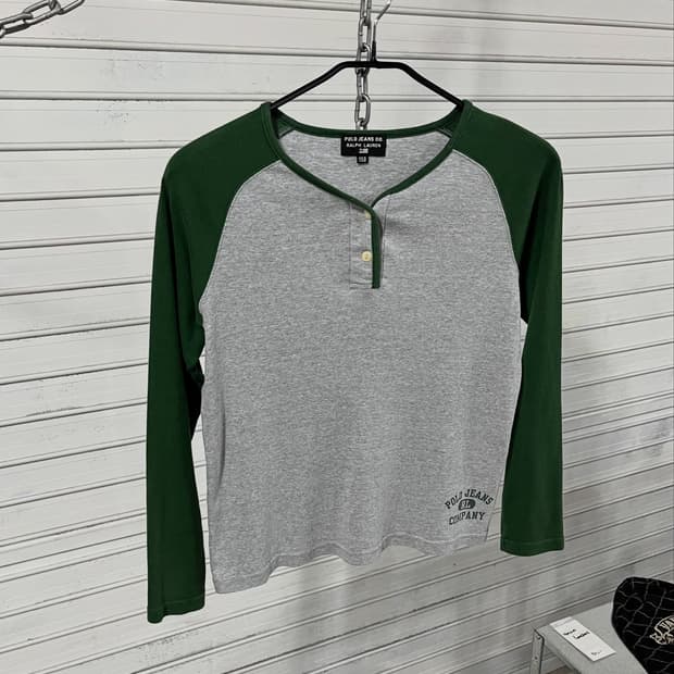 2000s Polo Jeans raglan long tee