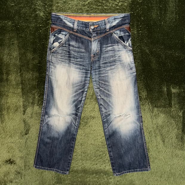 [32] EDWIN 에드윈 MADE IN JAPAN 집 포켓 데님 팬츠