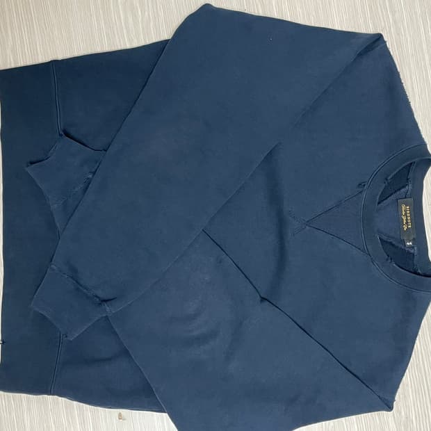 버드노트 맨투맨 네이비 44