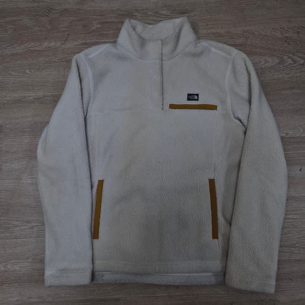 노스페이스 박스로고 여성 아노락 뽀글이 후리스 M(90)