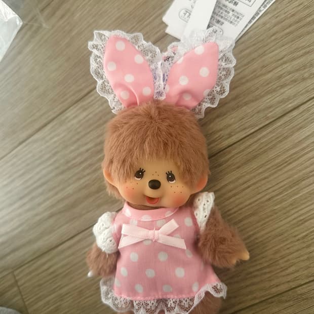 레어 한정판 홍콩 핑크토끼 몬치치