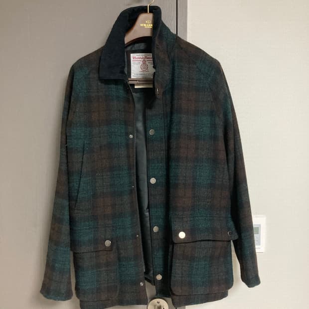 (민트급) 빈폴 x 해리스트위드 헌팅자켓