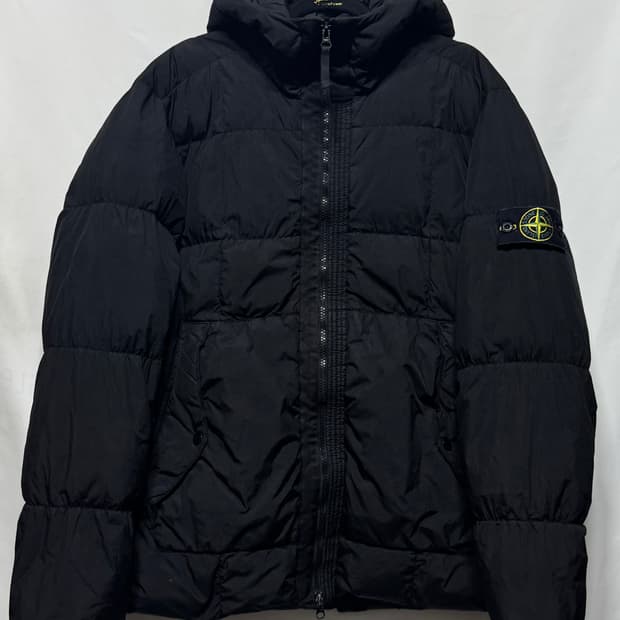 L 스톤아일랜드 크링클랩스 다운 패딭