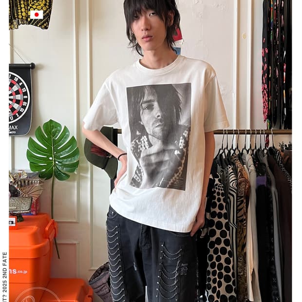 Kurt Cobain X NIKO AND 1993 Print TShirt