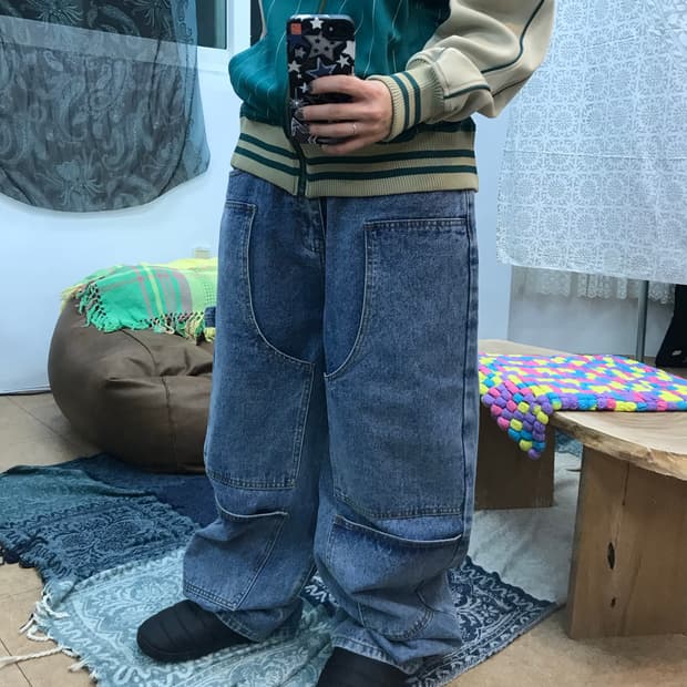 Mejor 퍼티그 데님팬츠 