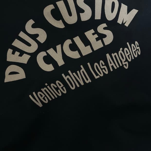 데우스 후드티 블랙 / L