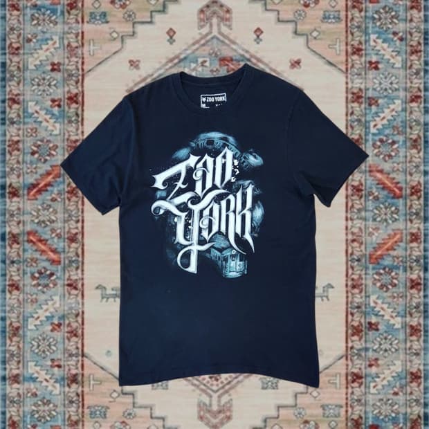 Zoo York 올드스쿨 스트릿 빅로고 반팔 티셔츠 M