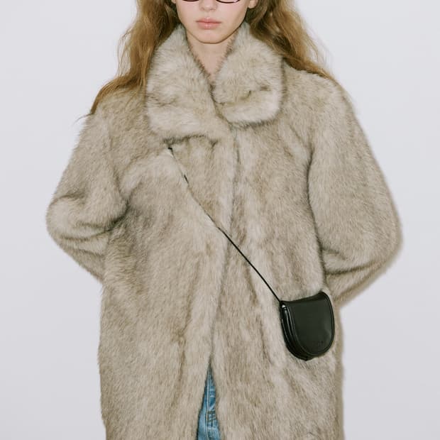 sinoon 시눈 퍼자켓 애쉬브라운