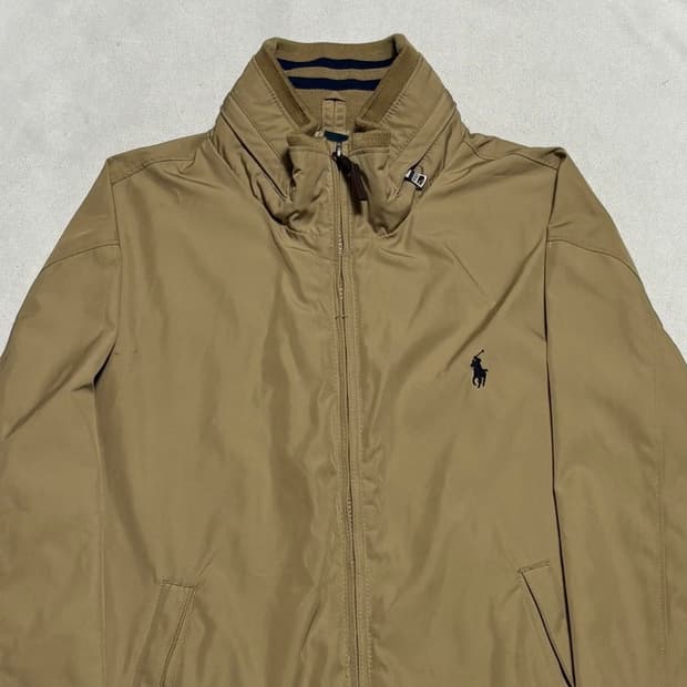 L 폴로랄프로렌 베이지 나일론 페리 자켓