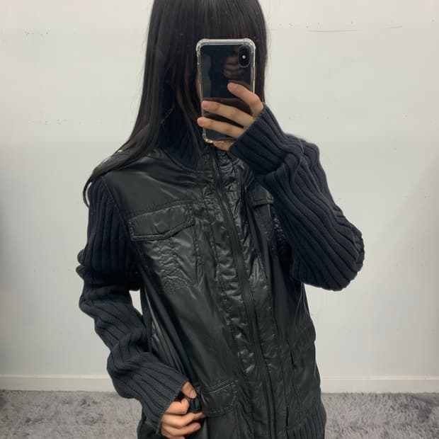 캘빈클라인 하이넥 집업