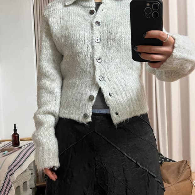 CESTLAVIE 여성 니트 가디건 