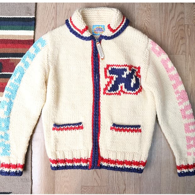 Hysteric Glamour 히스테릭 글래머 울100% 도톰한  코위찬