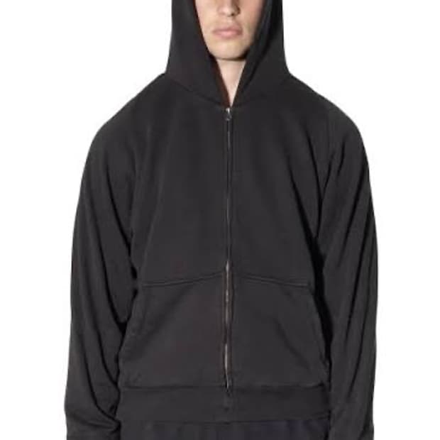 yzy yeezy 후드집업 블랙 XL