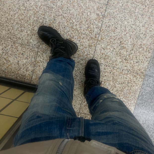 리바이스 501 디스트로이드진