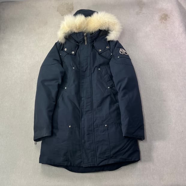 95 무스너클 스틸링 화이트 폭스 파카