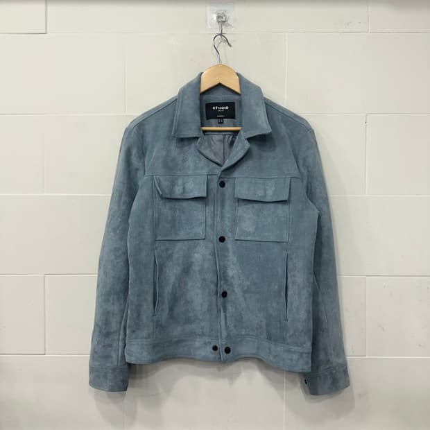 스튜디오 에이치커넥트 스웨이드자켓