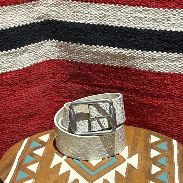 White western belt / 웨스턴 워크 개리슨 벨트