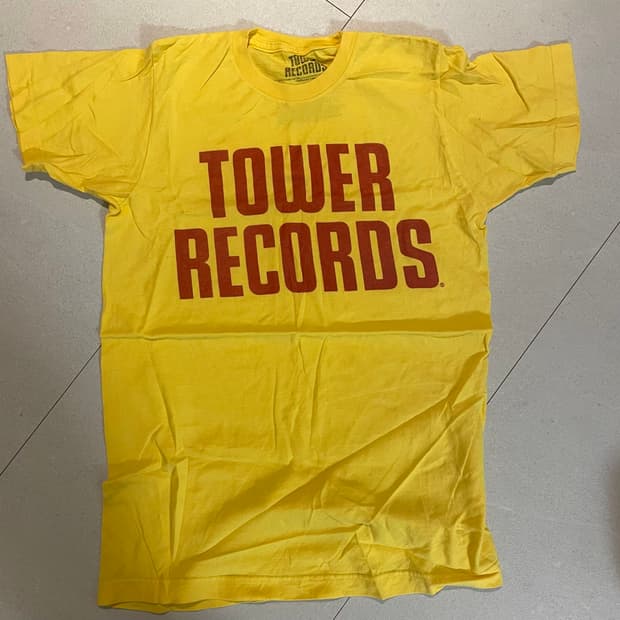 도쿄 타워레코드 티셔츠