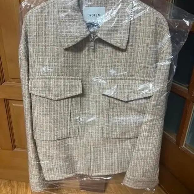 시스템옴므 울 트위드 자켓