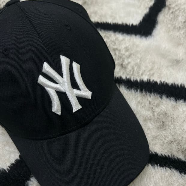 MLB 뉴욕양키즈 캡/블랙