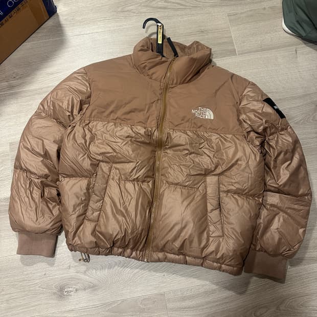 노스페이스 눕시 화이트라벨  노벨티 다운자켓  XL