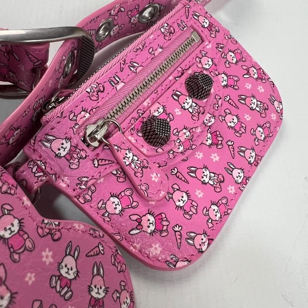 발렌시아가 르 카골 백 한정판 버니 핑크